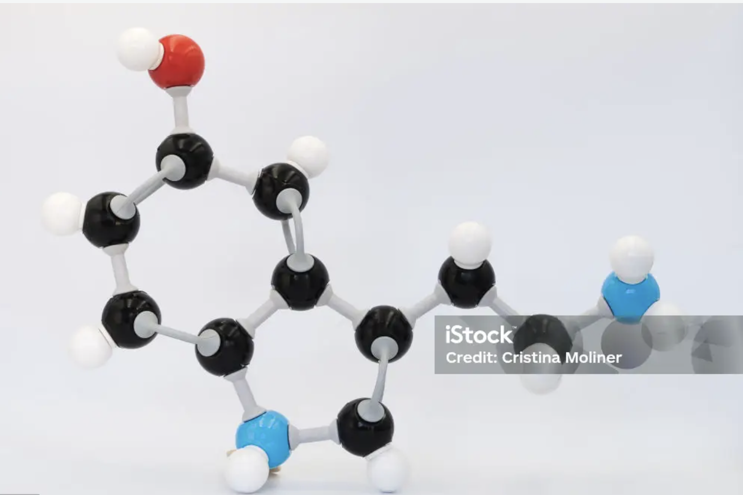 https://www.istockphoto.com/es/foto/molécula-de-serotonina-producida-por-modelo-molecular-sobre-fondo-blanco-gm1955227102-557469355